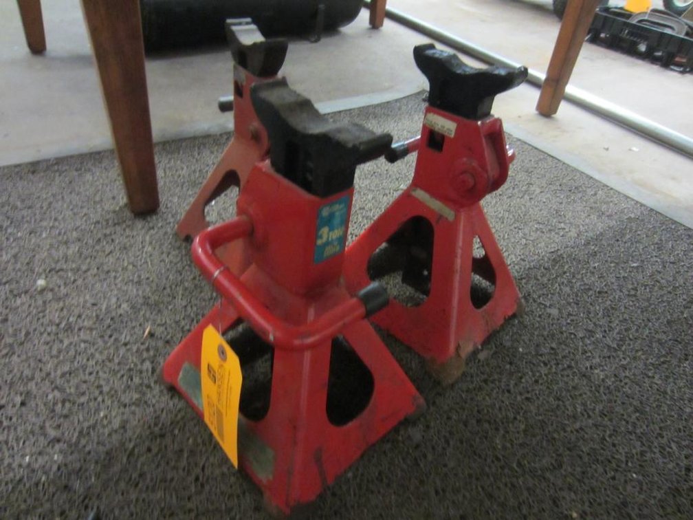 (3) Various Jack Stands
