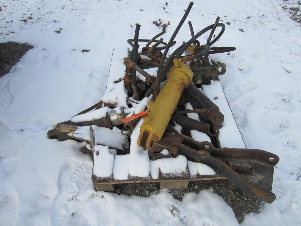 Pallet of Misc. Plow Equipment