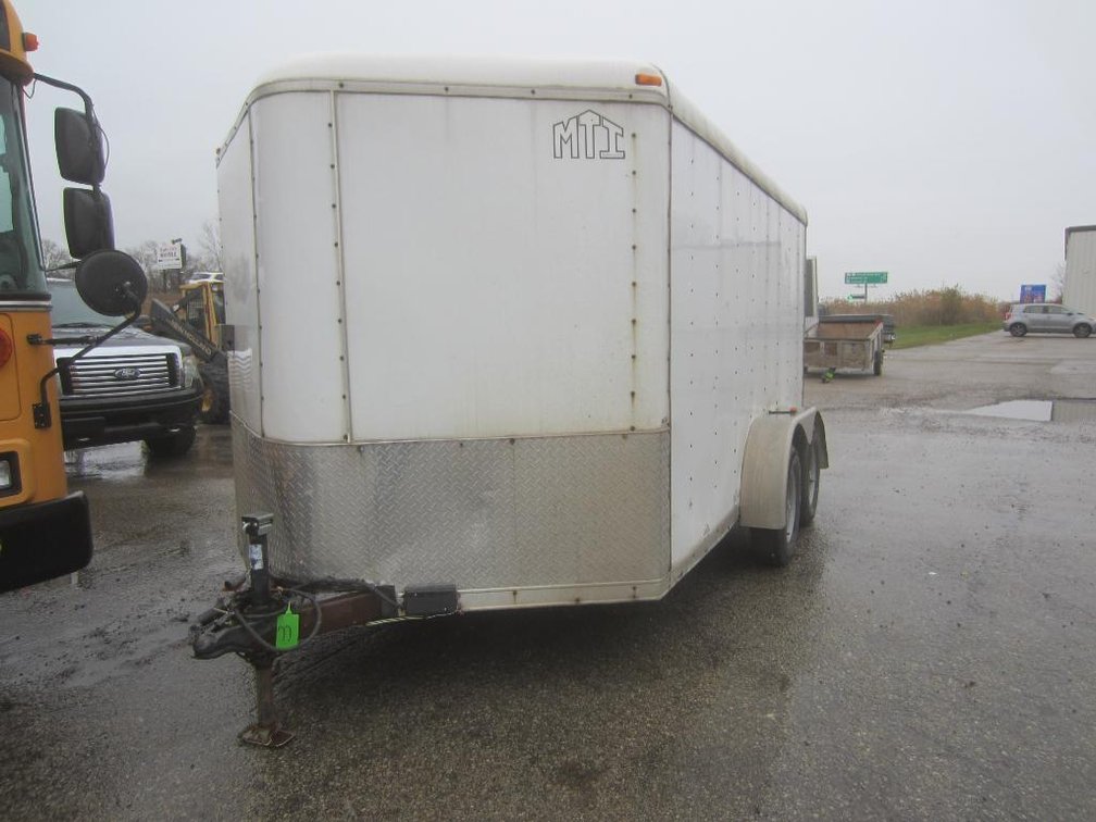 2007 MTI Trailer 12' with V Nose (Has WI Title) (OF)