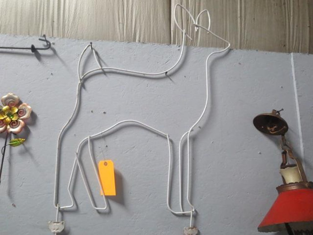 Metal Deer Yard Decoration (CW)