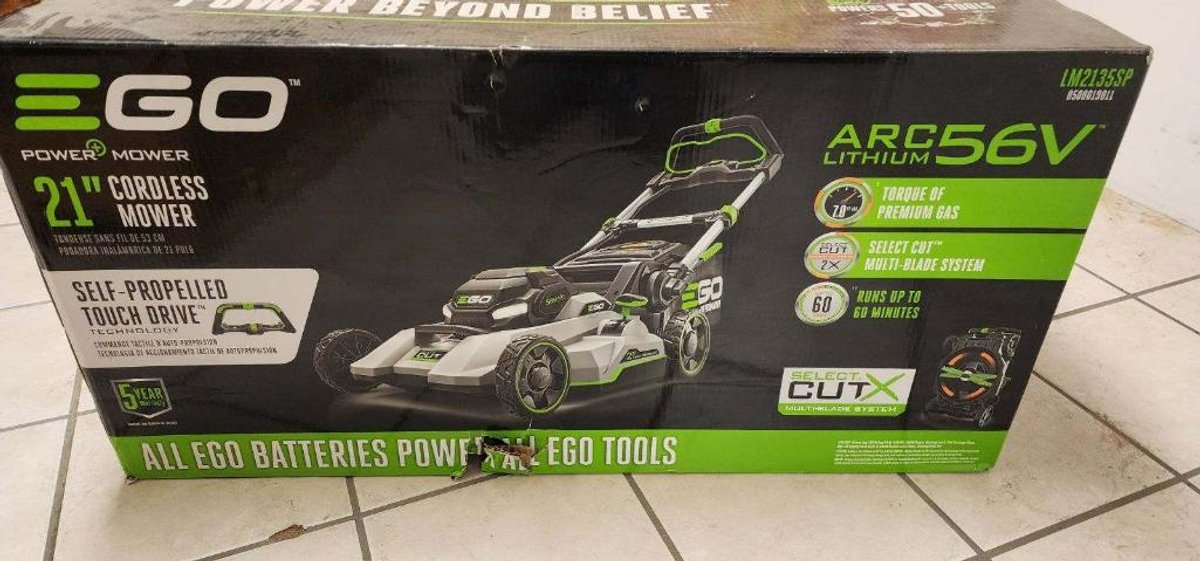 Brand New EGO Electric Mower Model: LM2135SP (Friendship, WI)