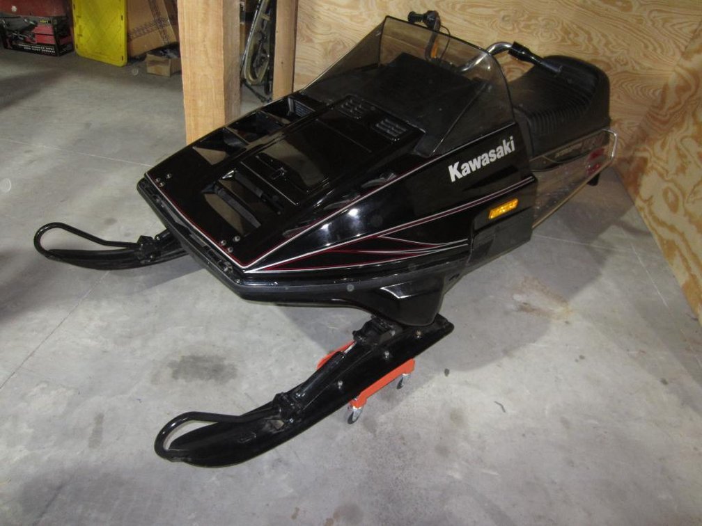 1982 Kawasaki Interceptor 550 Snowmobile