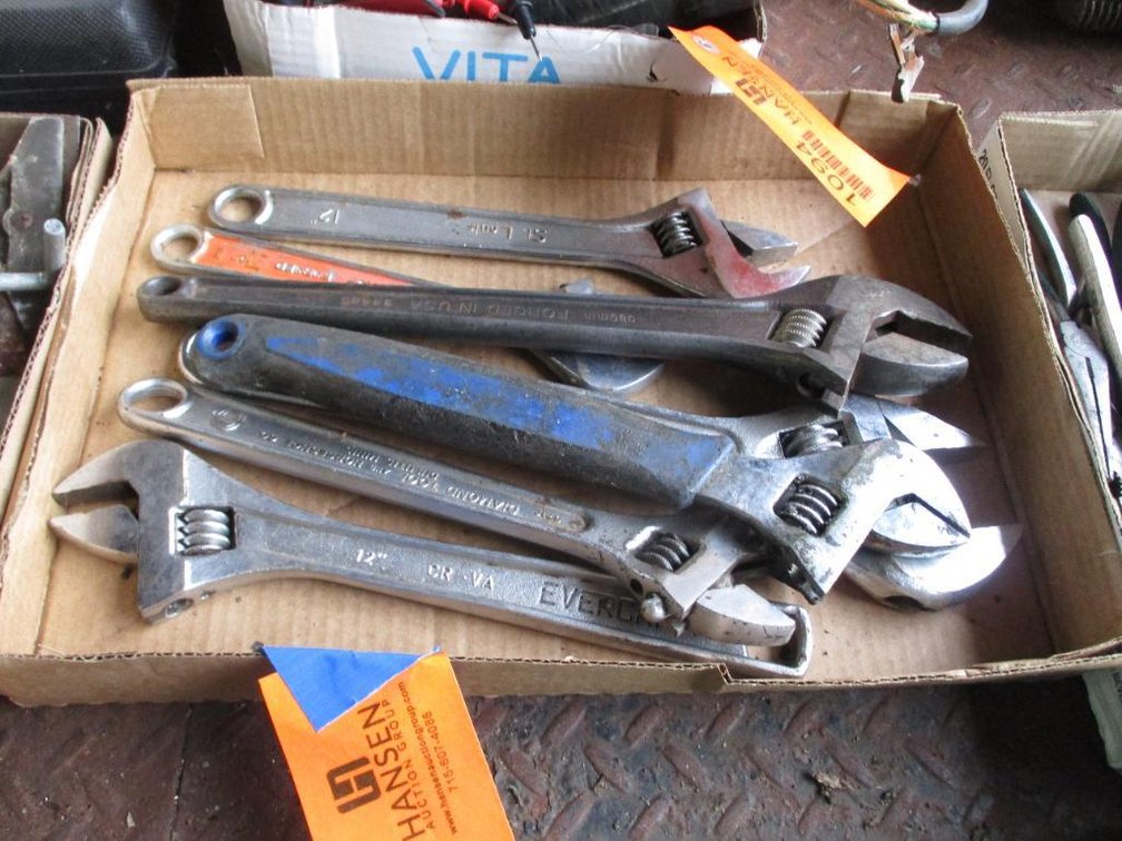 Various Cresent Wrenchs