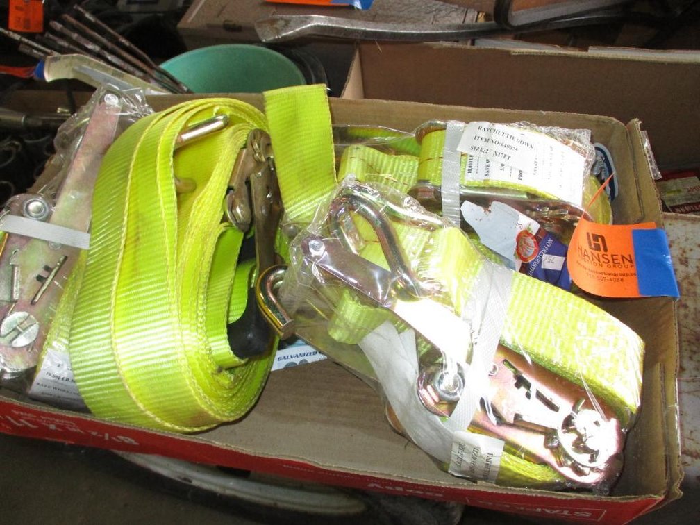 (4) 27' Ratchet Straps