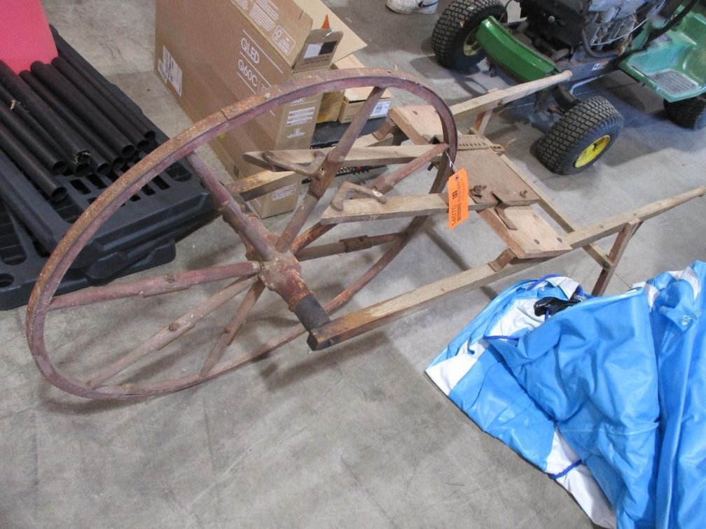 Antique Wooden Cart