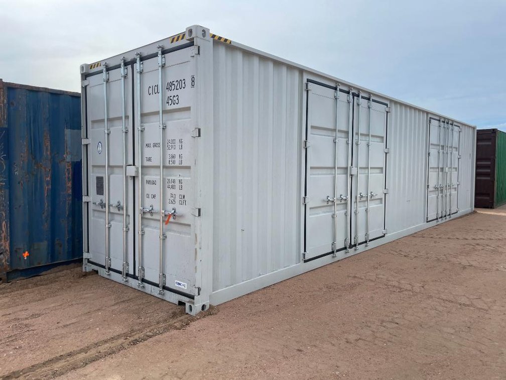 40' Shipping Container with Side Doors