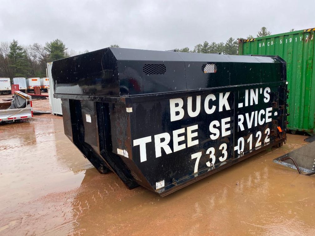 14' Roll Off Covered Dumpster