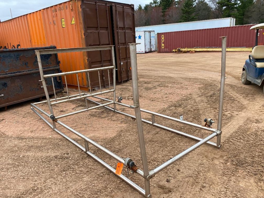 Long Box Stainless Steel Pipe Rack