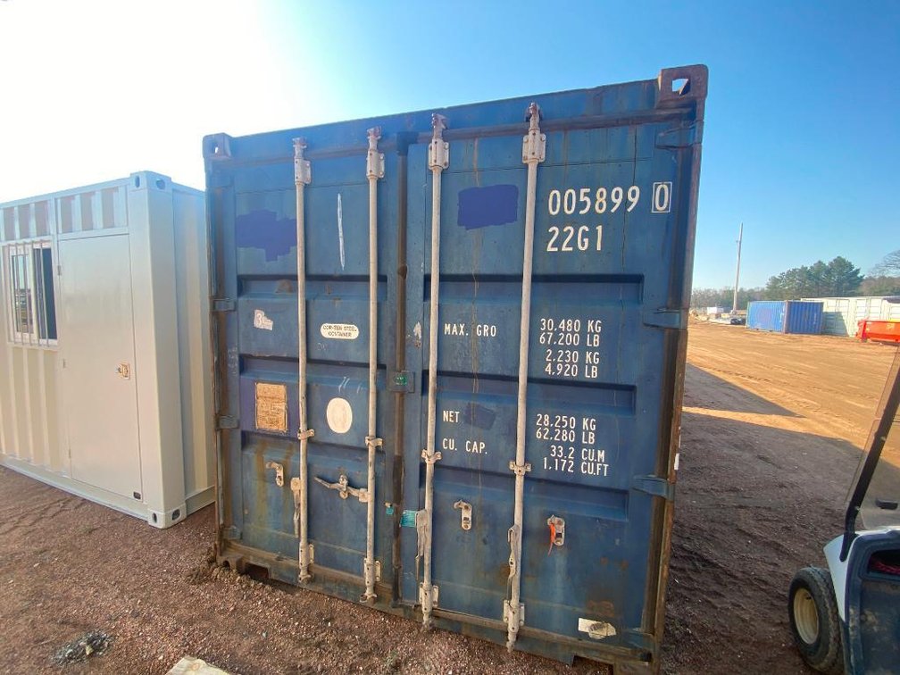Used 20' Standard Height Shipping Container