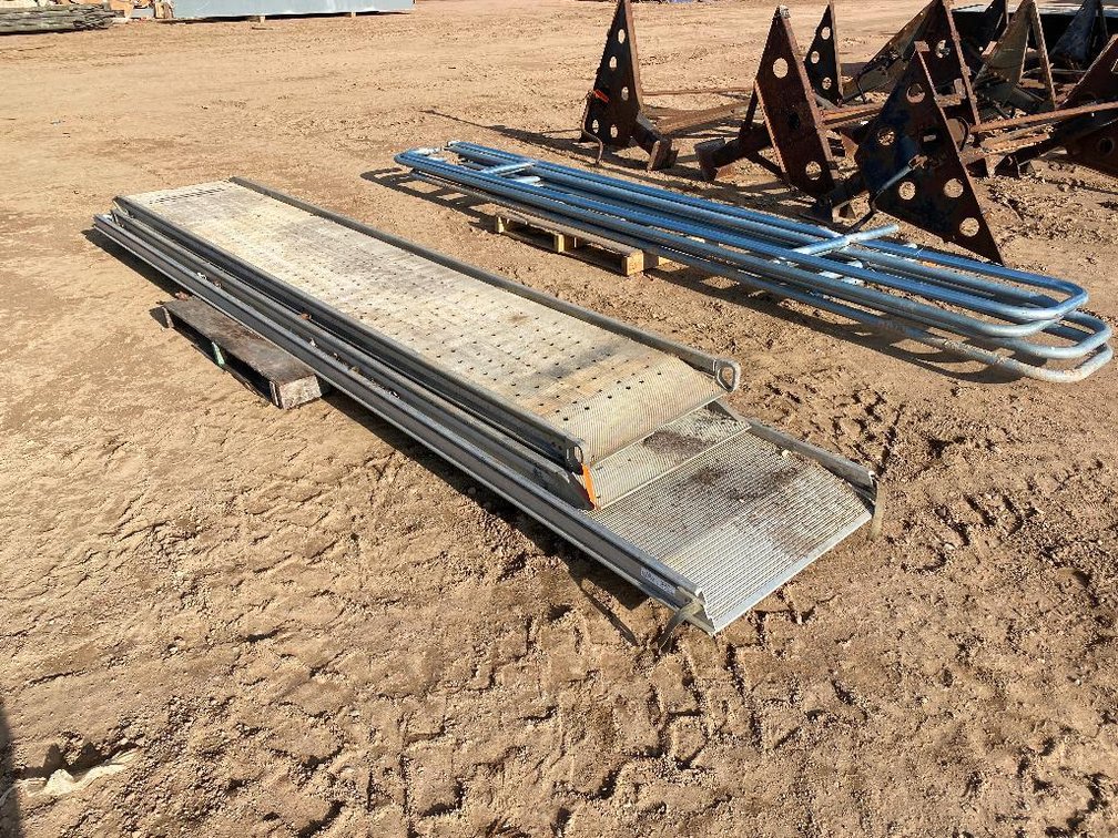 (3) Aluminum Dolly Ramps