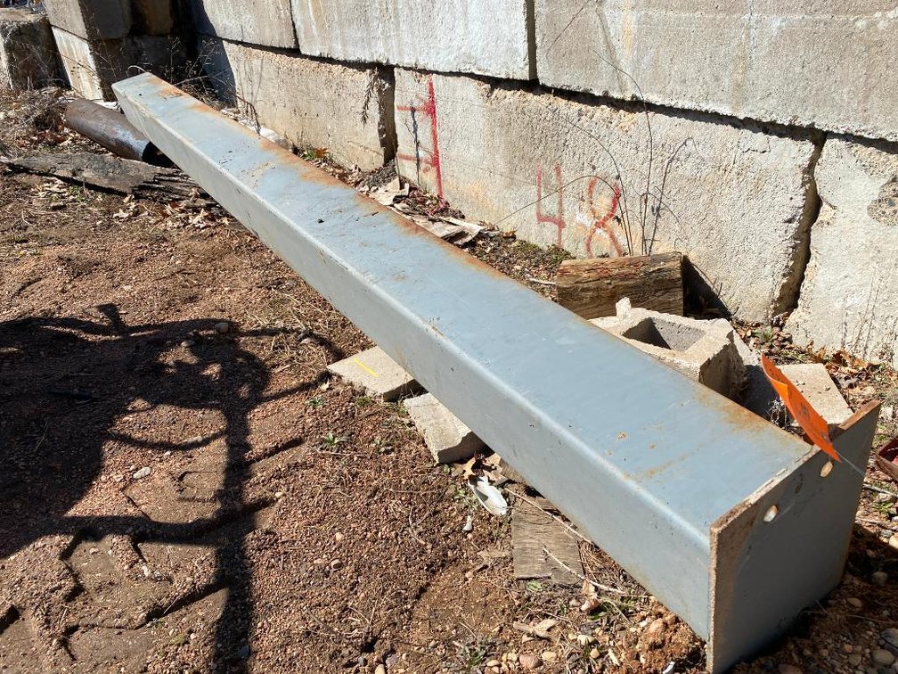 8"x8" Steel Post with Mount Plate