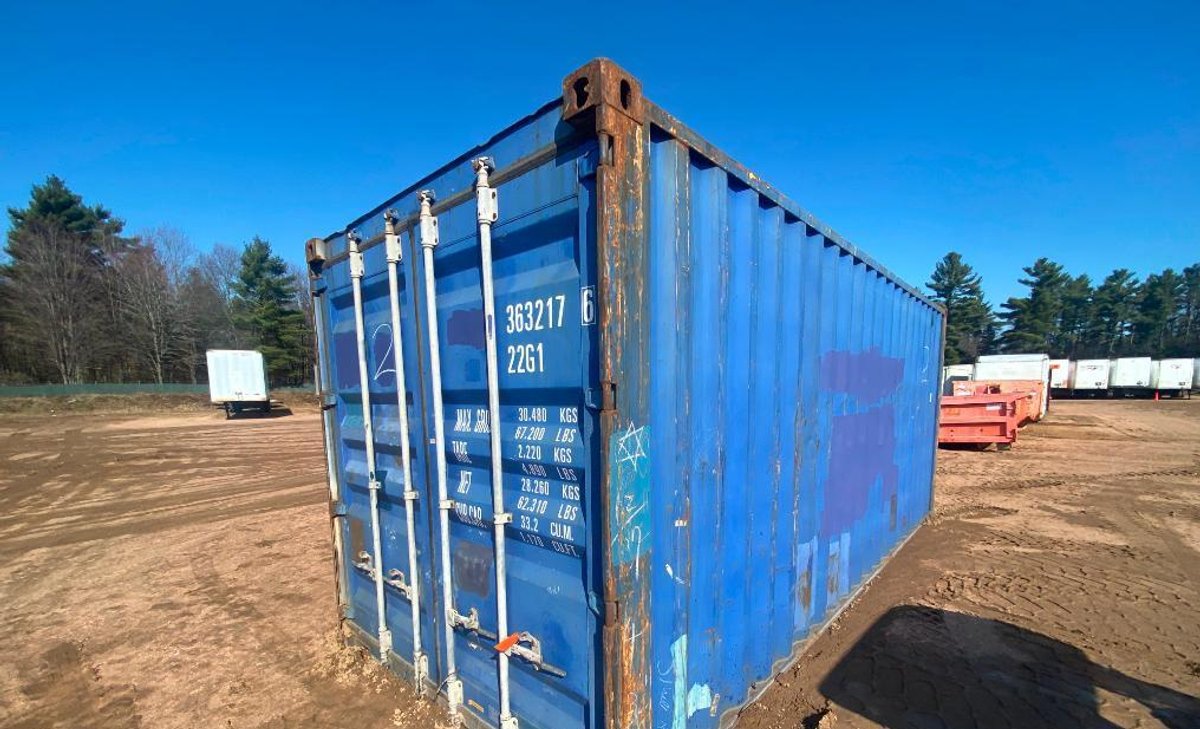 Used 20' Standard Height Shipping Container