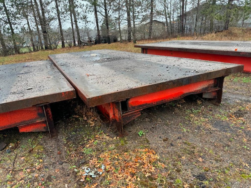 Therman Scale Platform with 6" Concrete Slab, (Located off site in Mosinee)