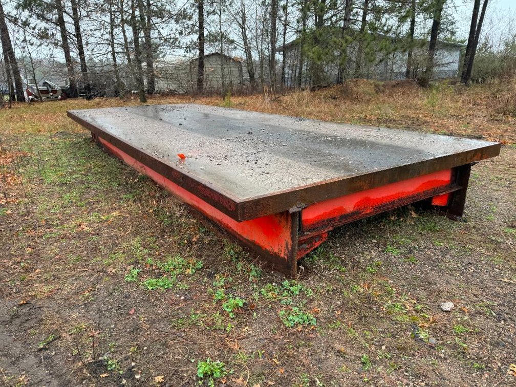 Therman Scale Platform with 6" Concrete Slab, (Located off site in Mosinee)