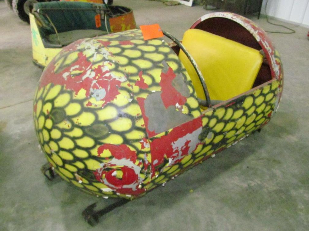 Vintage Children's Carnival Ride Cart