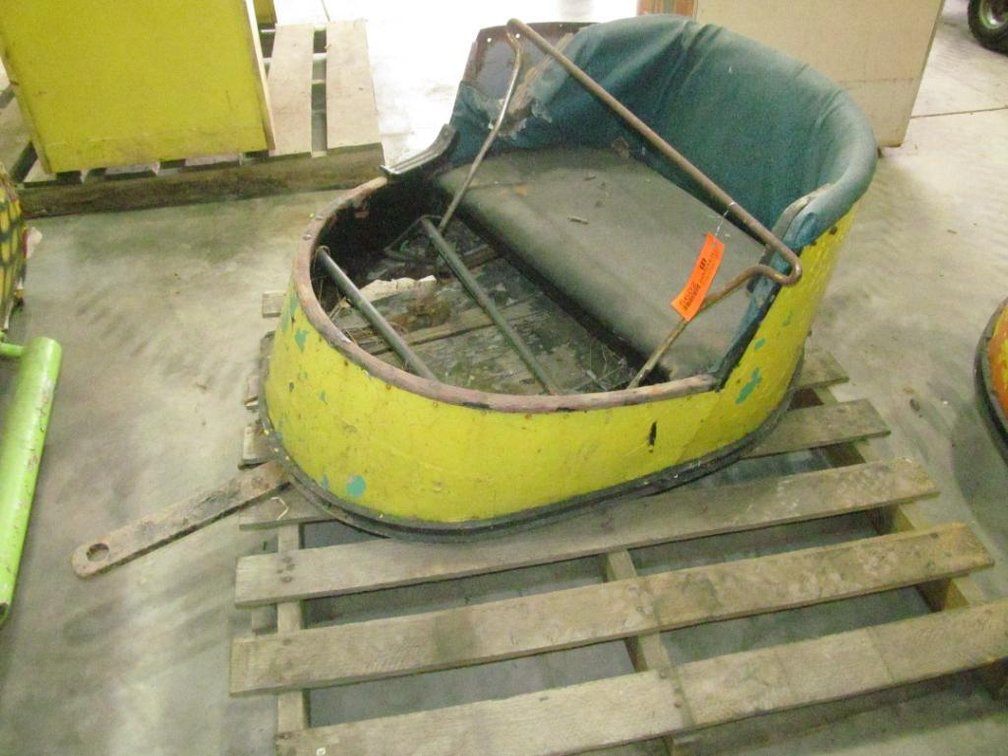 Vintage Tilt a Whirl Ride Cart