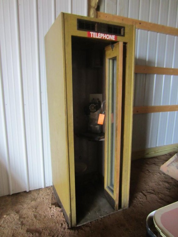 Vintage Telephone Booth