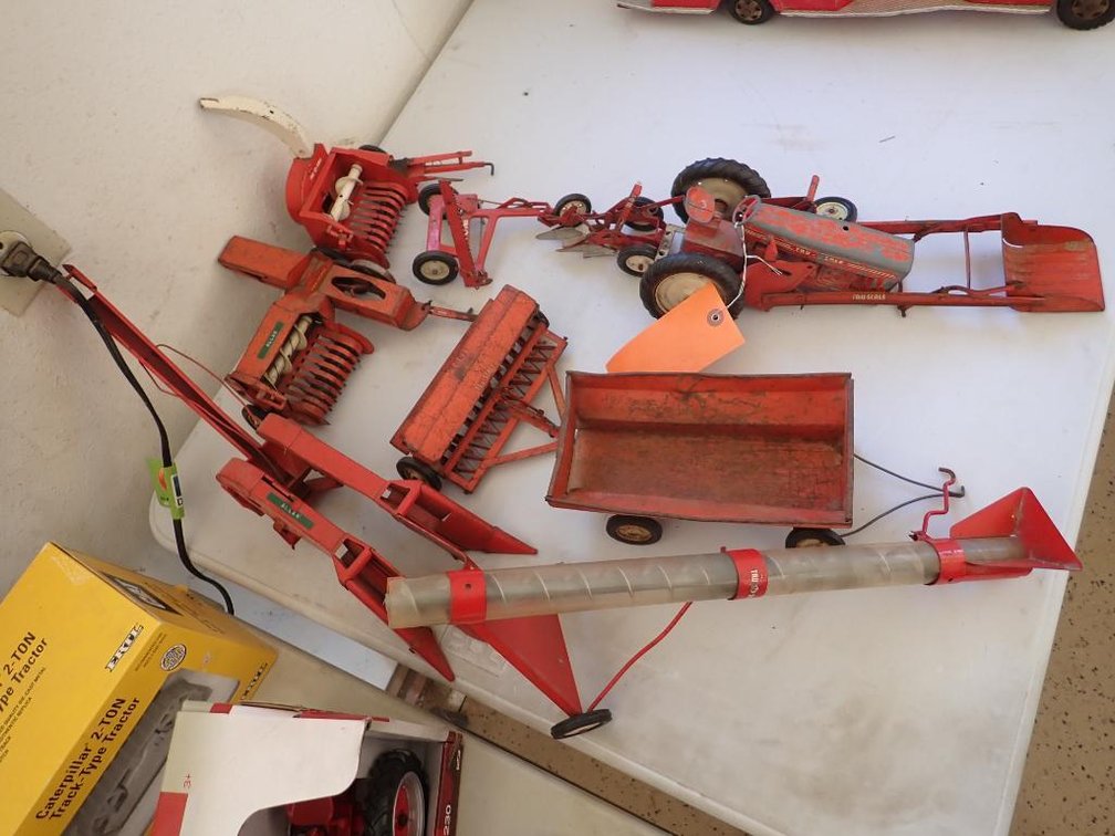(9) True Scale Farm Equipment
