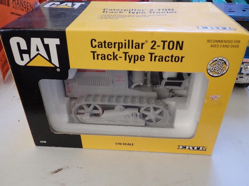 Caterpillar 2-Ton Track Type Toy Tractor