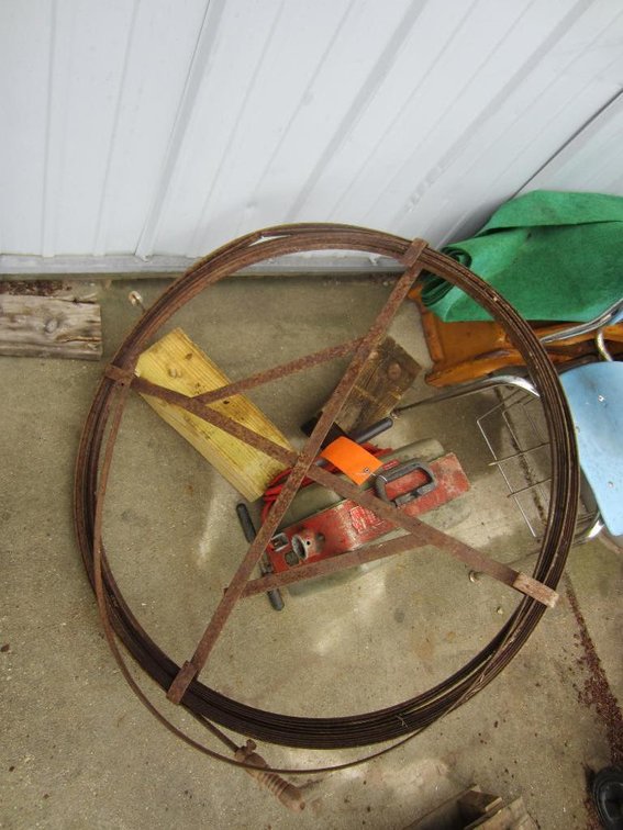 Vintage Snake  and Ridgid Kollmann K-60 Drain Cleaner