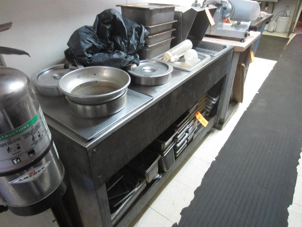 Warmer Oven and Contents On Top