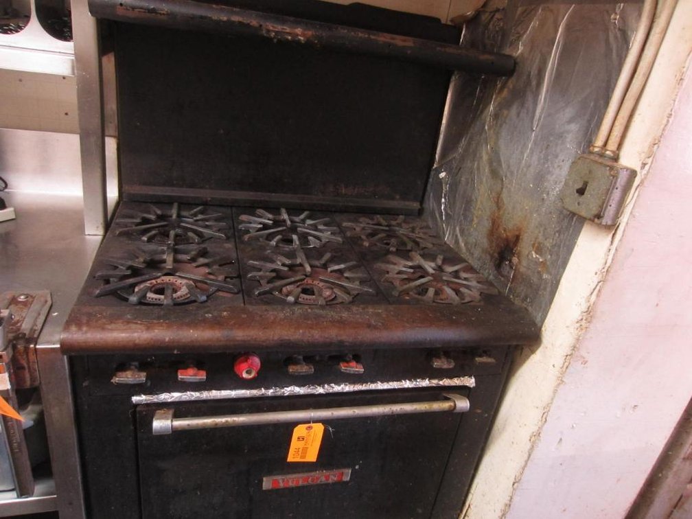 Vulcan 6 Burner Gas Stove