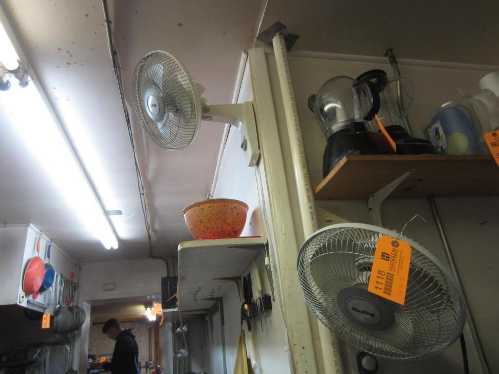 (2) Airking Fans