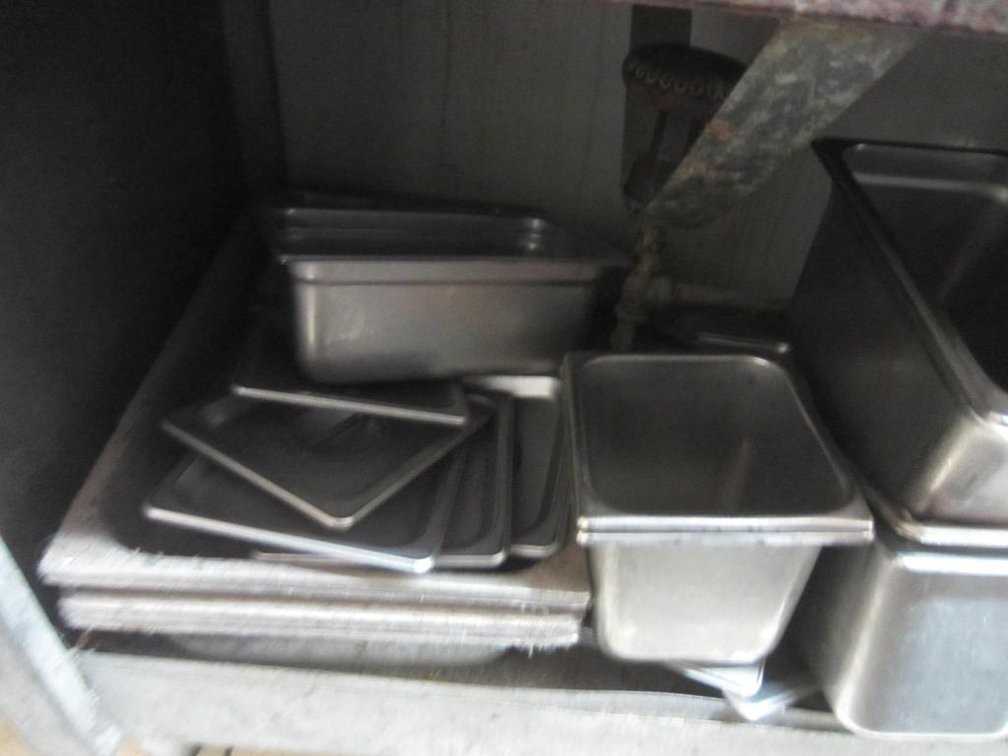 Stainless and Plastic Food Prep Cans