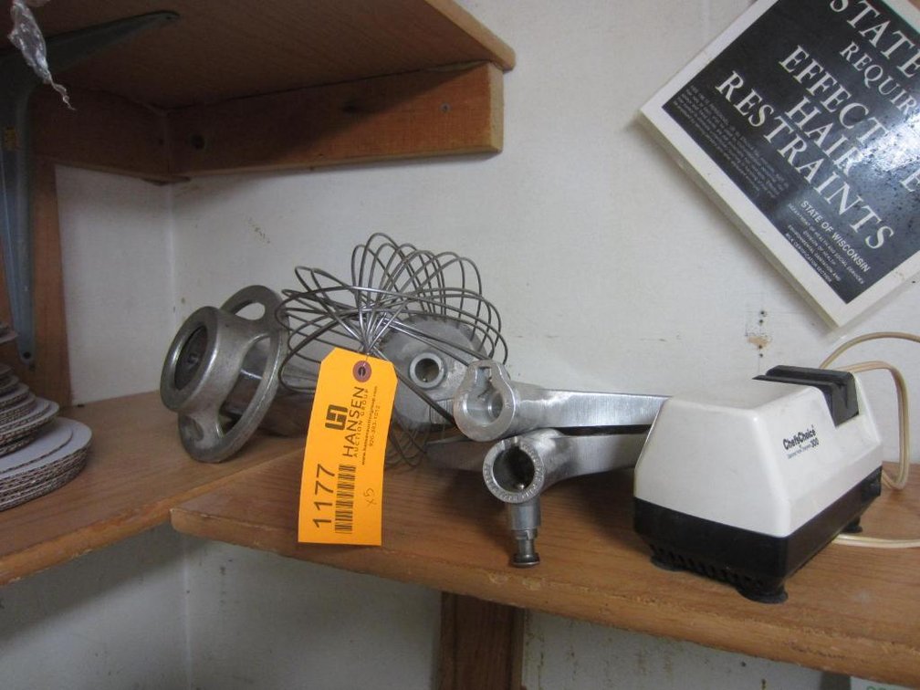 (4) Commercial Mixer Attachments