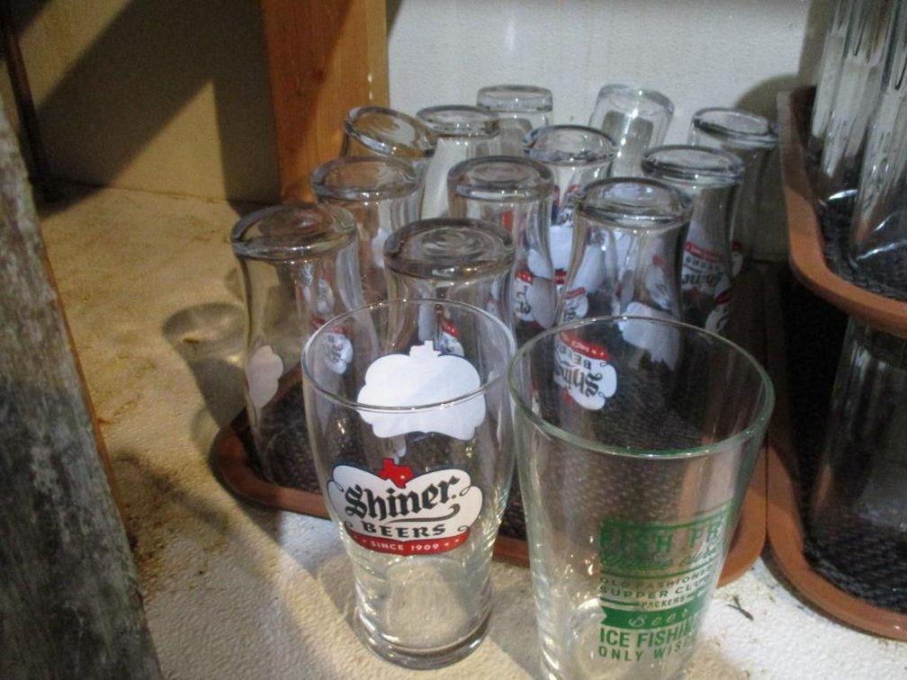 Tray of Beer Glasses