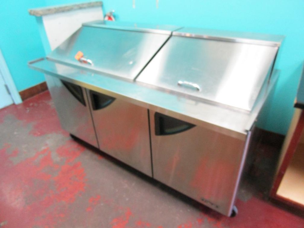 Turbo Aire Cooled Prep Table Model TST-72SD-30