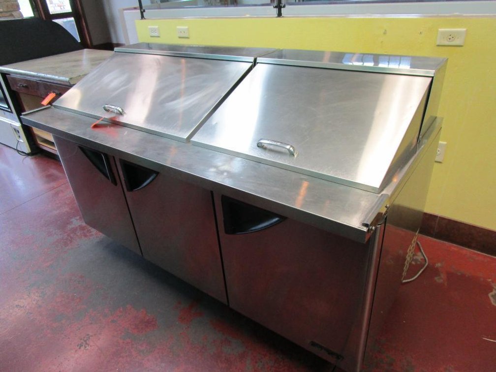 Turbo Aire Cooled Prep Table Model TST-72SD-30