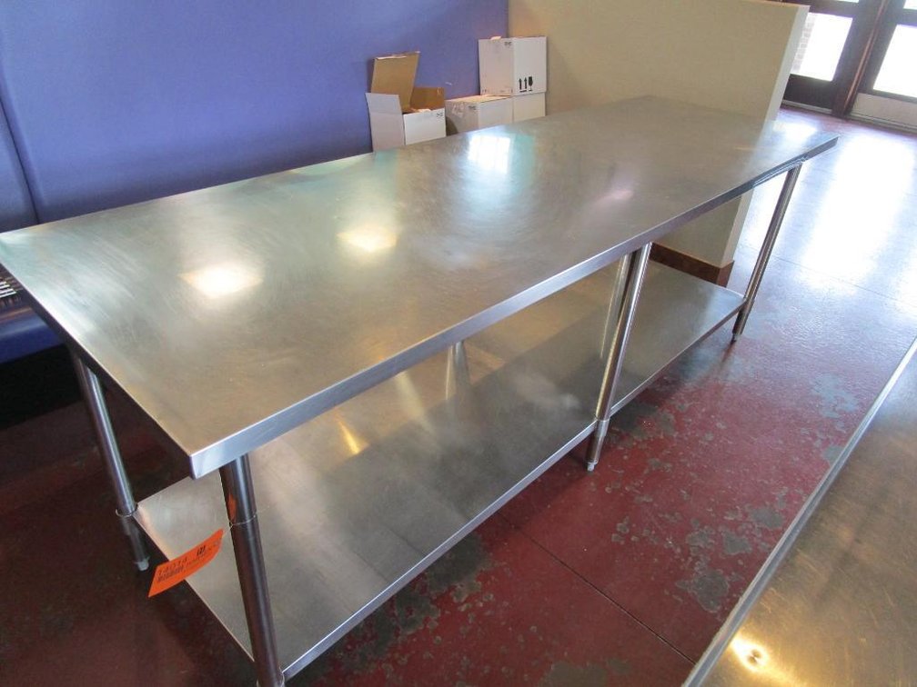 Stainless Steel Table  8'