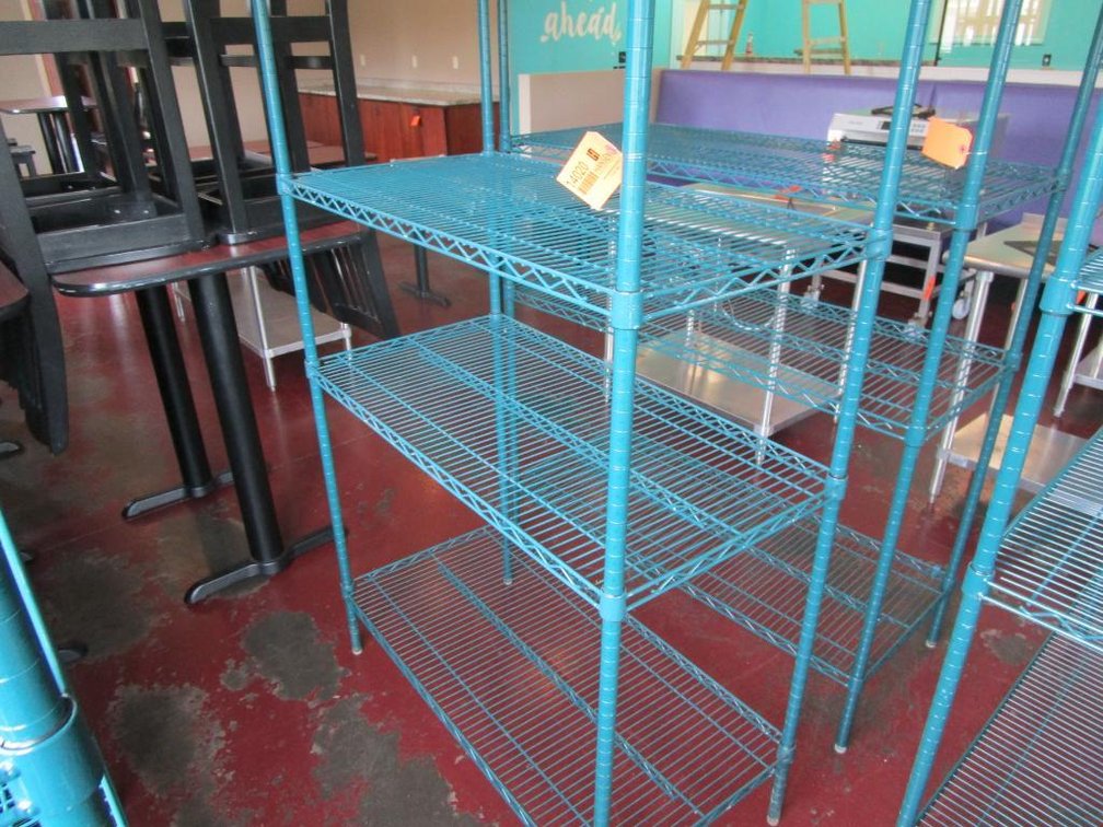 4 Shelf Steel Shelving