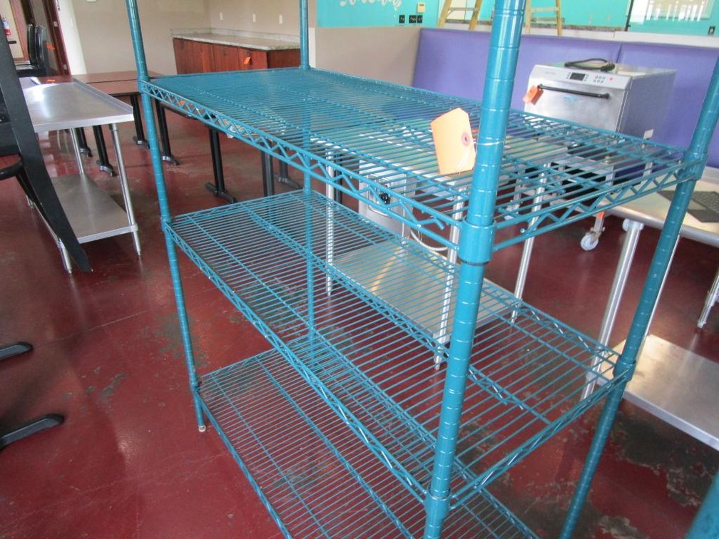 4 Shelf Steel Shelving