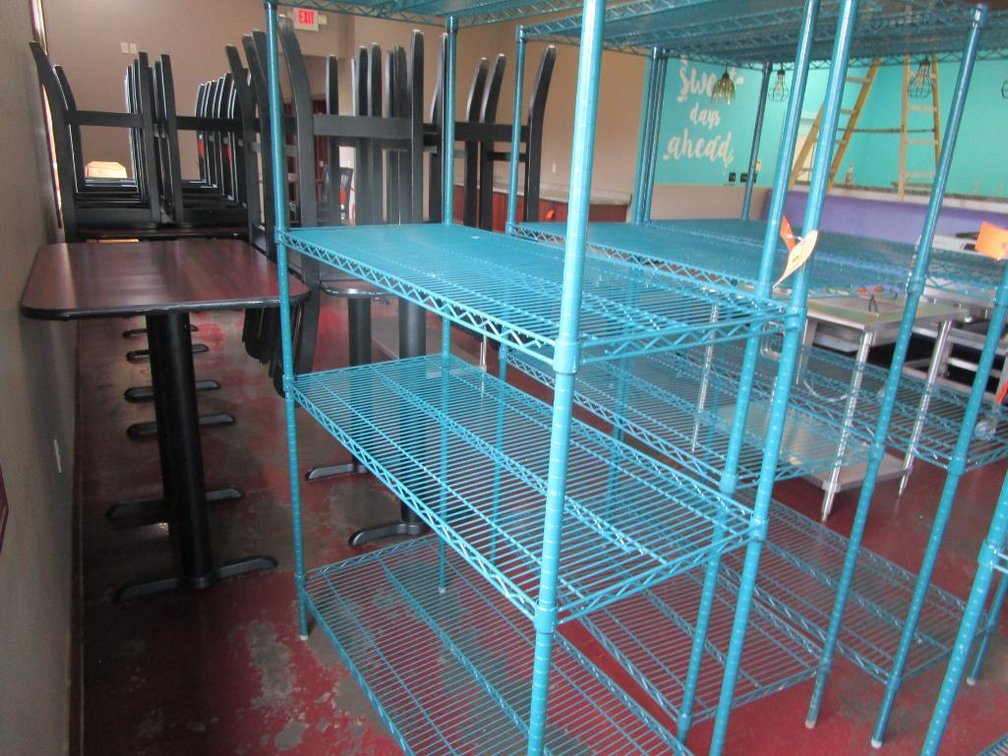 4 Shelf Steel Shelving