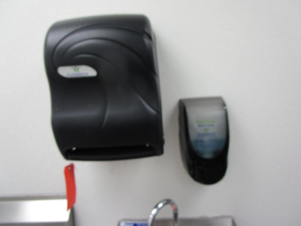 (2) Paper Towel Dispensers and (2) Soap Dispensers