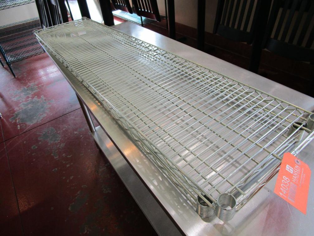 (2) Wire Shelves