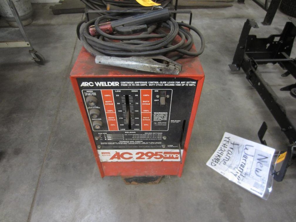 Montgomery Ward Powr-Kraft AC295 Amp Arc Welder