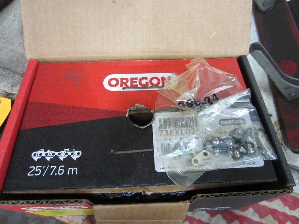 Box of New Oregon 3/8".058 Chainsaw Chain