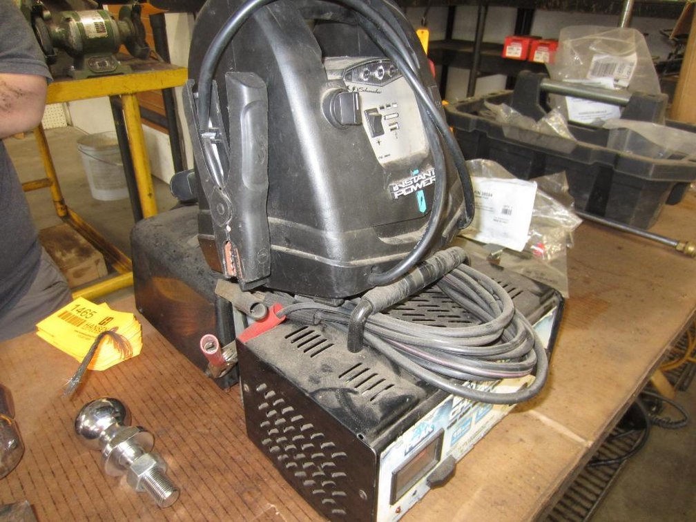 (2) Battery Trickle Chargers and Battery Jump Pack