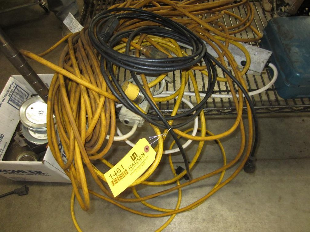 Pile of Extension Cords and Power Strips