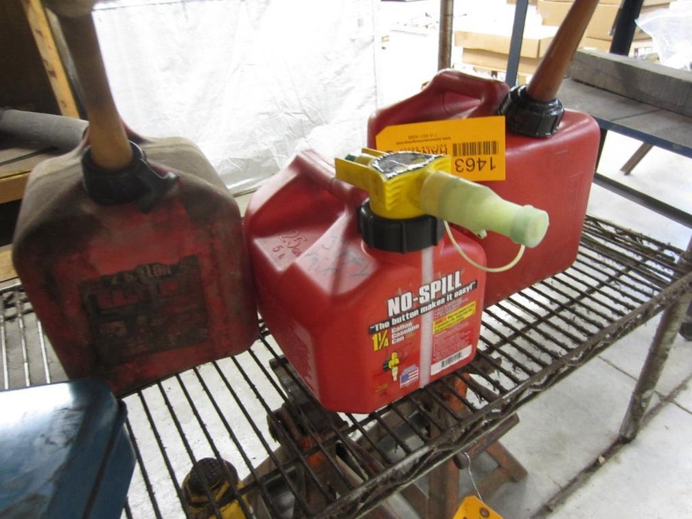 (3) Fuel Cans