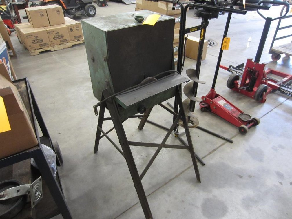 Disc Grinder on Stand