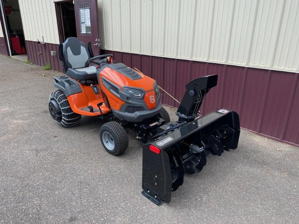 New In Box Berco 44" Lawn Mower Snow Blower Attachment