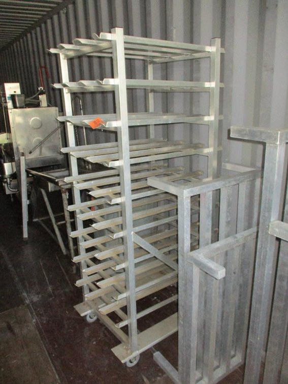 No.10 Can Storage Rack on Casters