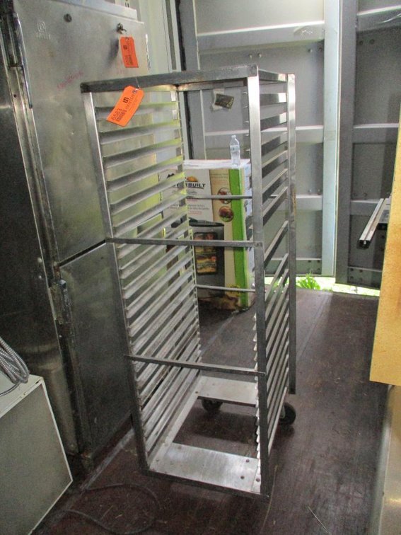 Stainless Steel Proofing Rack on Casters
