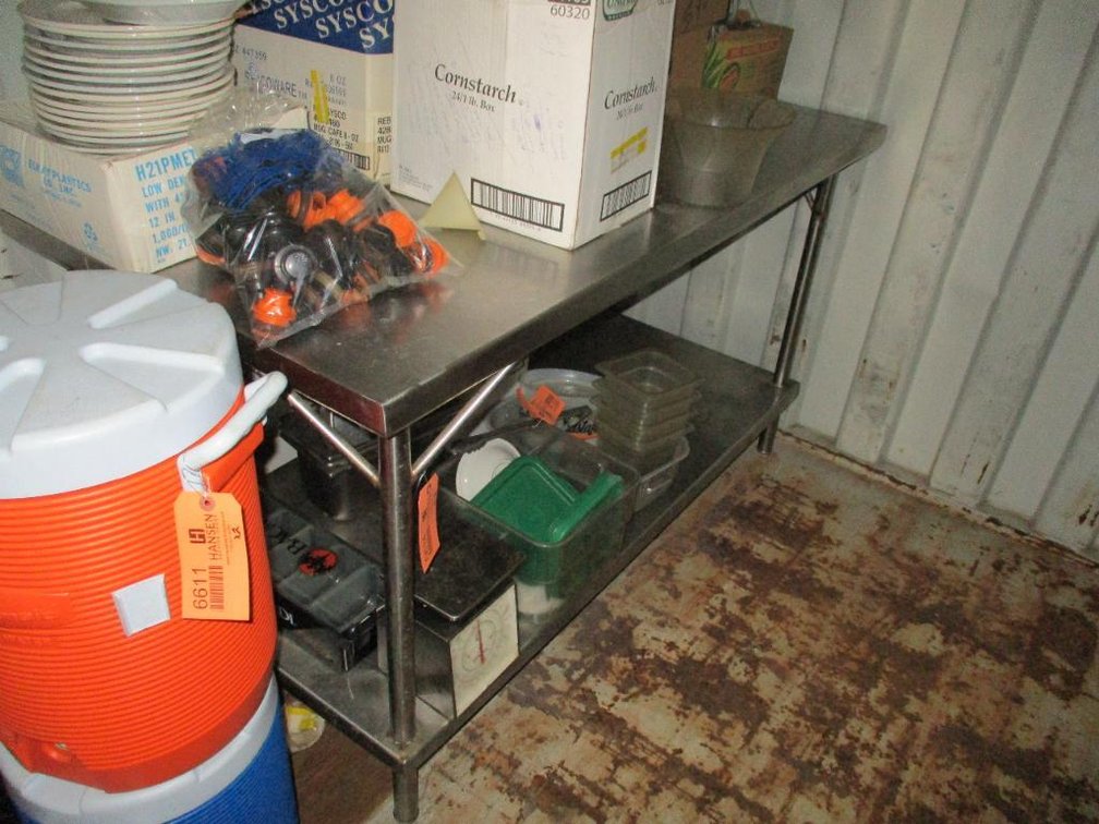 Stainless Steel Prep Table