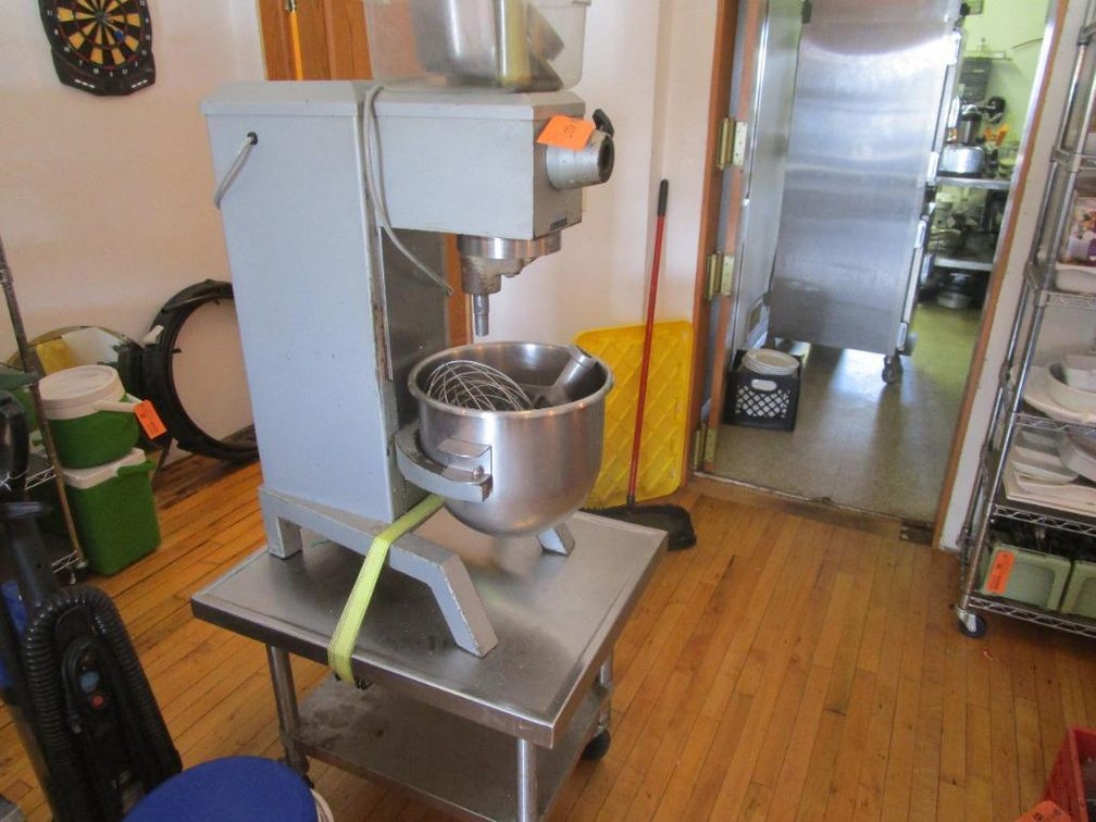 Univex Heavy Duty Mixer on Rolling Cart