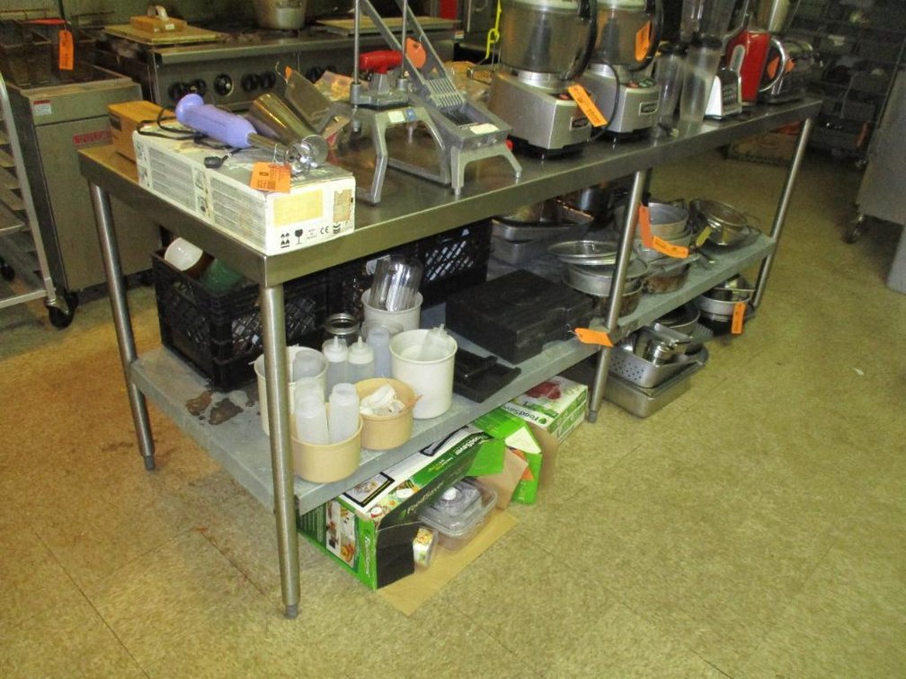 Stainless Steel Prep Table